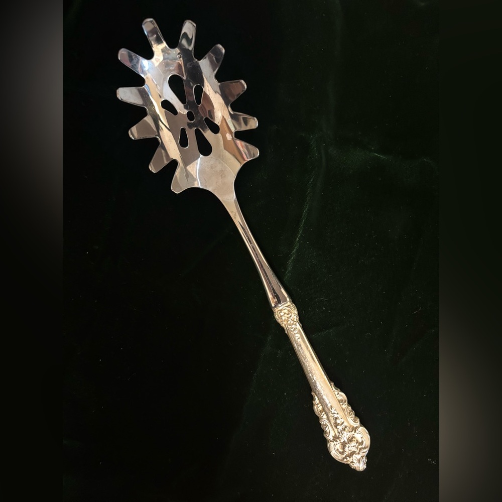 Silver Pasta Server